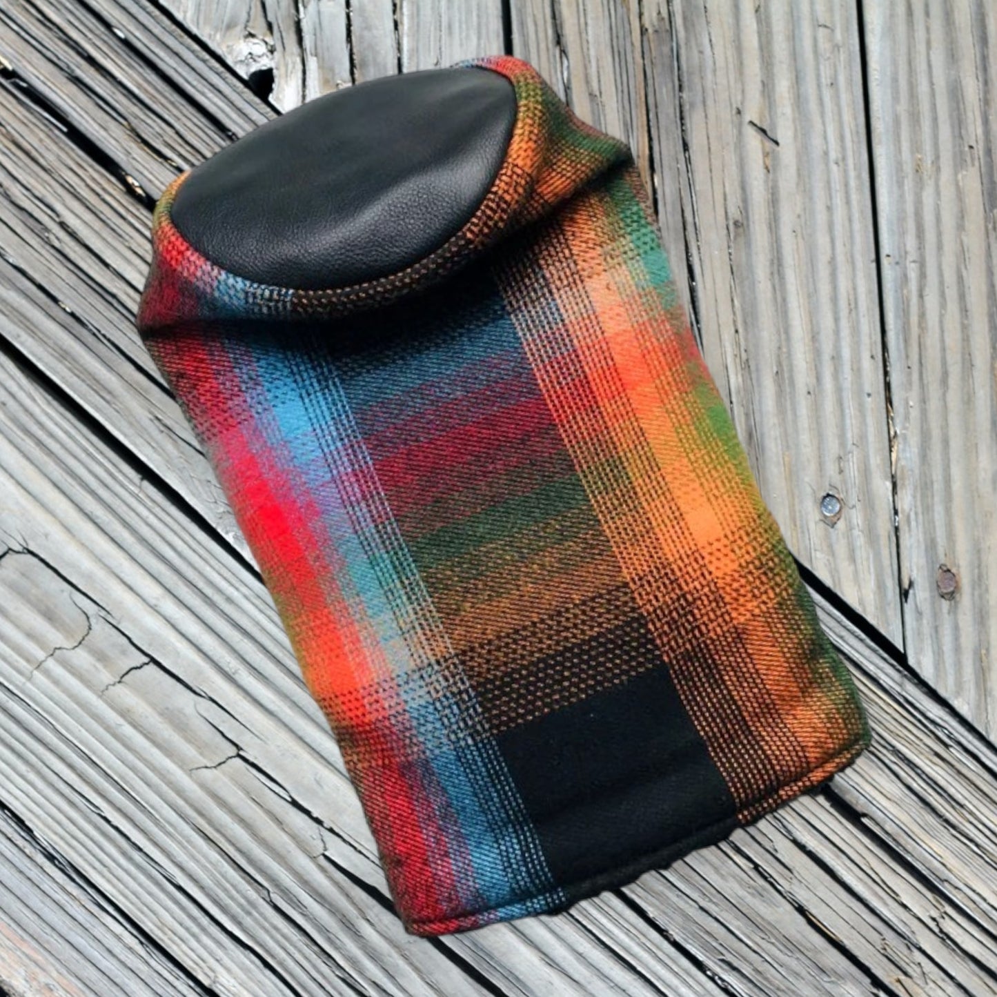 Shacket Plaid Golf Barrel Headcover