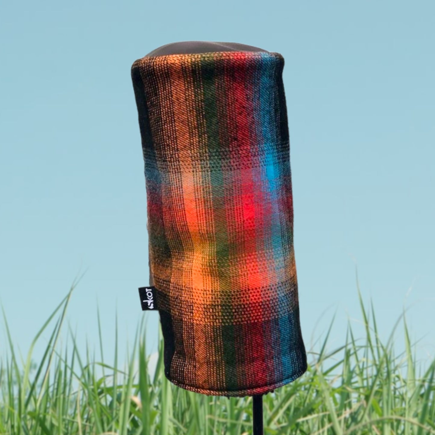 Shacket Plaid Golf Barrel Headcover
