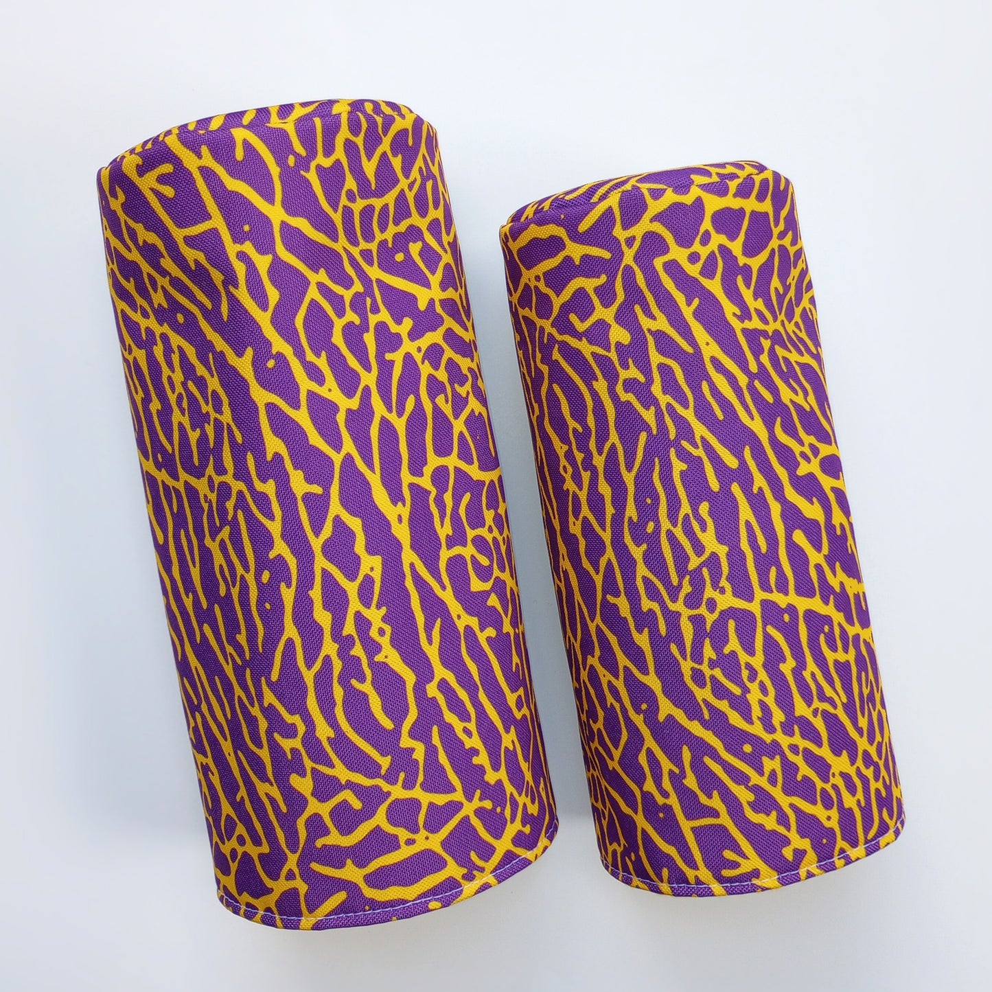 Elephant Print Purple & Yellow Golf Barrel Headcover