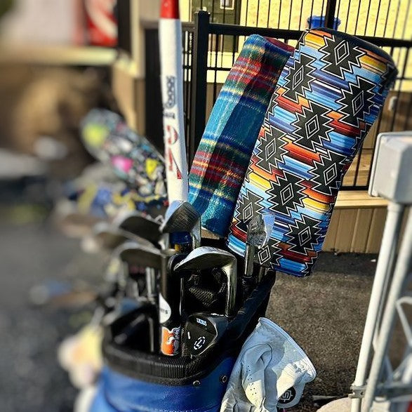 Aztec-Serape Golf Barrel Headcover