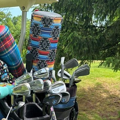 Aztec-Serape Golf Barrel Headcover