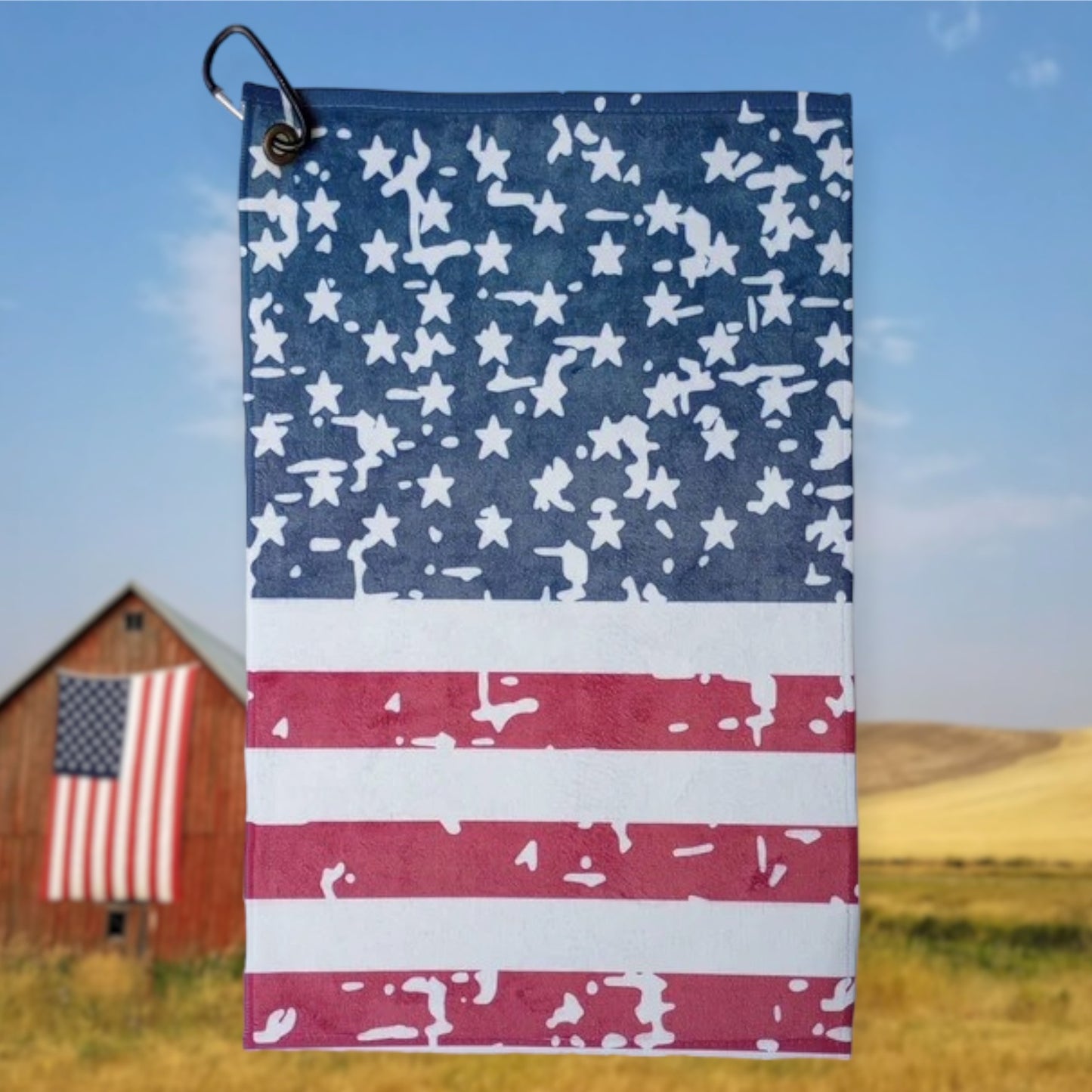 American Flag Towel