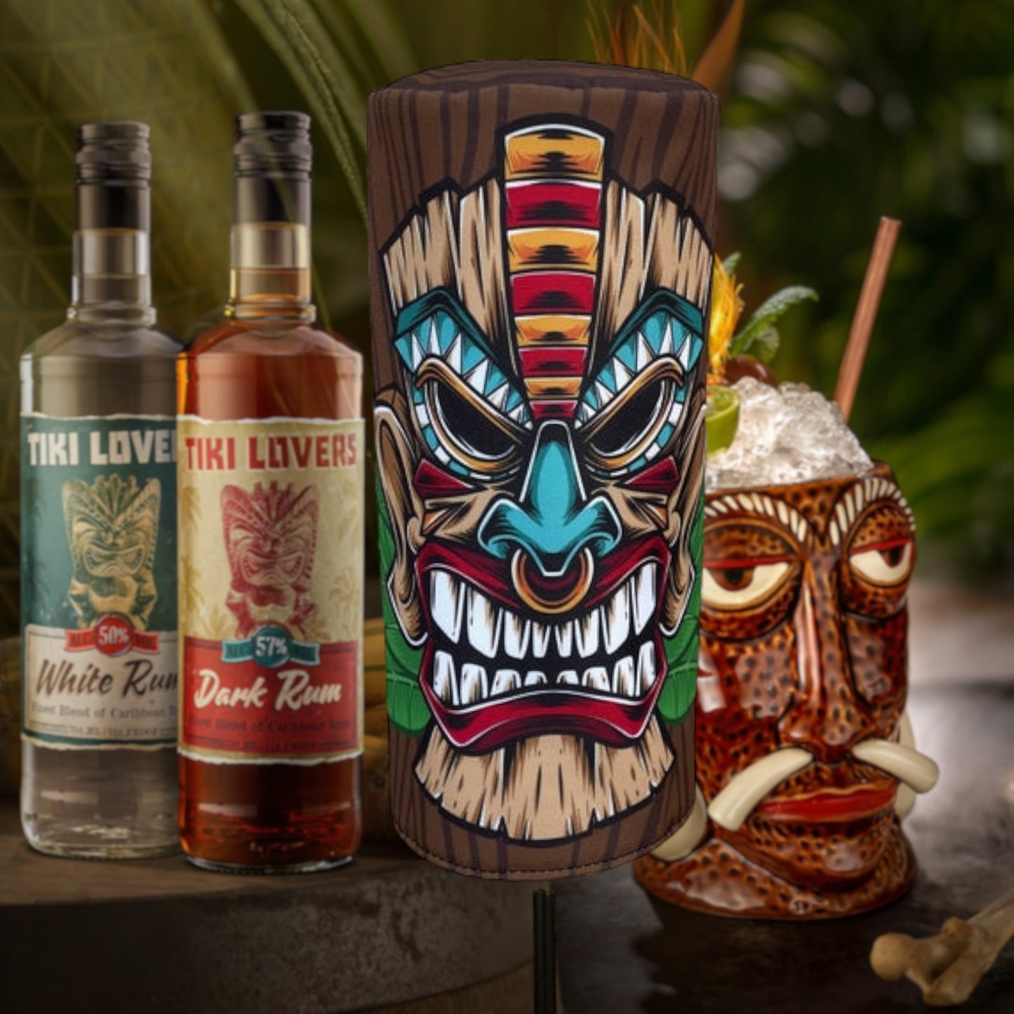 Tiki Golf Barrel Headcover