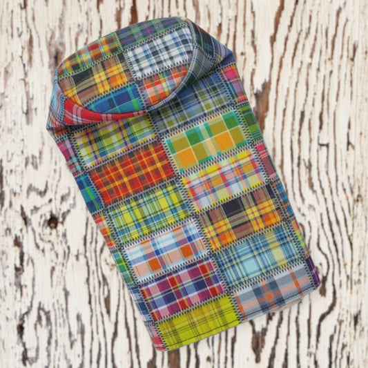 Power of Plaid Barrel Golf Headcover