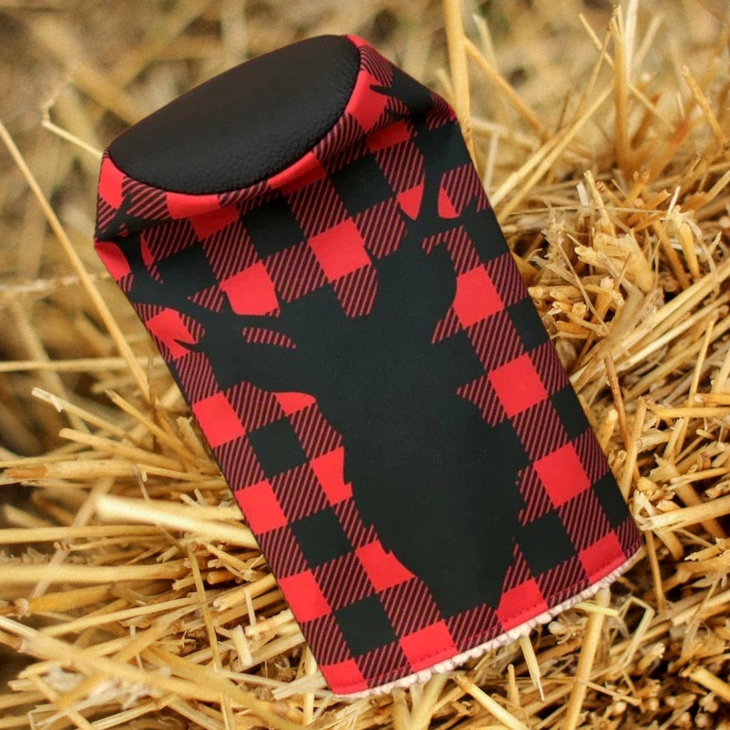 Antlers & Plaid Golf Barrel Headcover