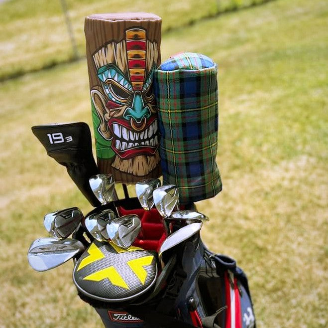 Tiki Golf Barrel Headcover