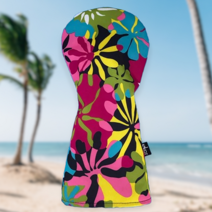 Tropical Black Golf Sleeve Headcover