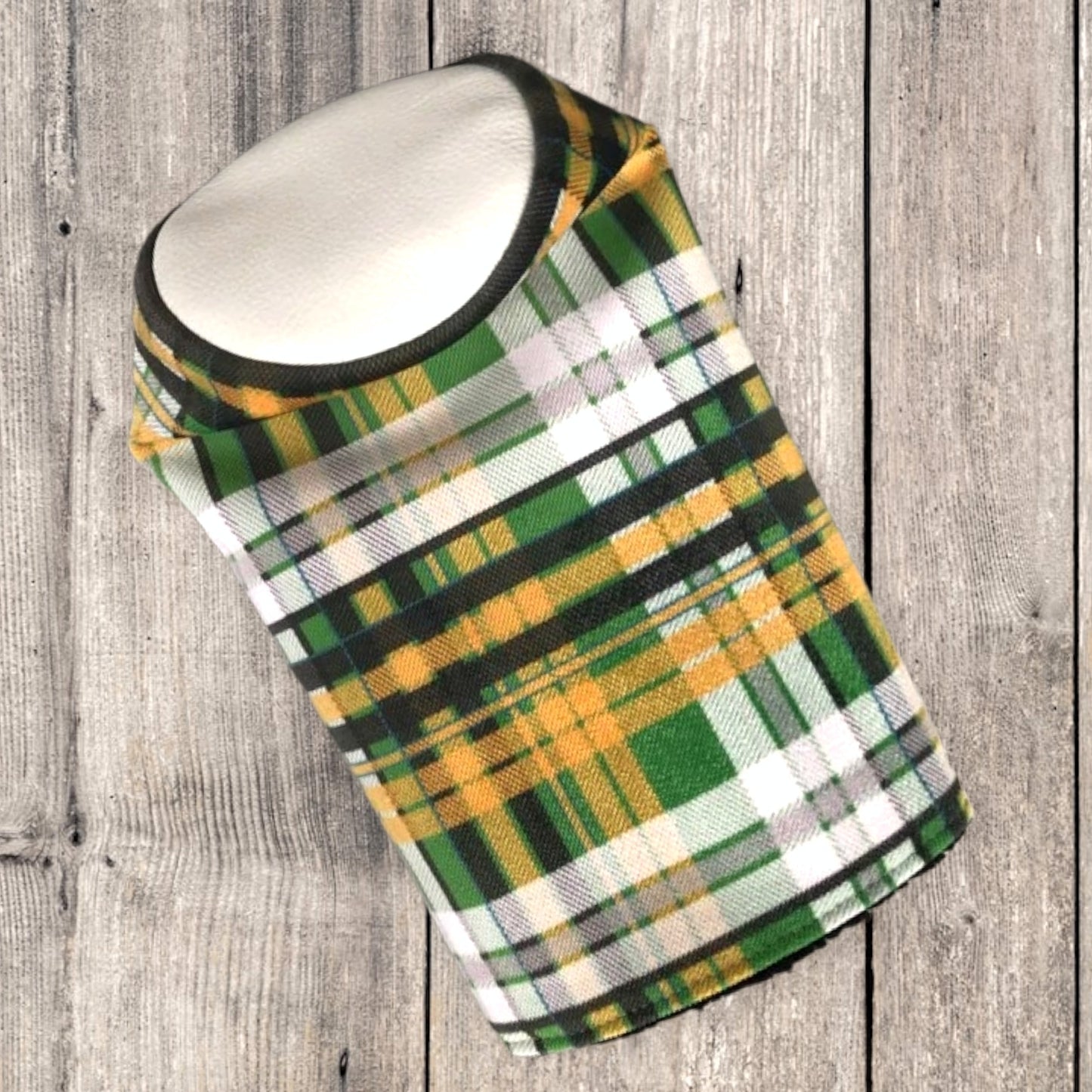 Y&G Plaid Golf Barrel Headcover