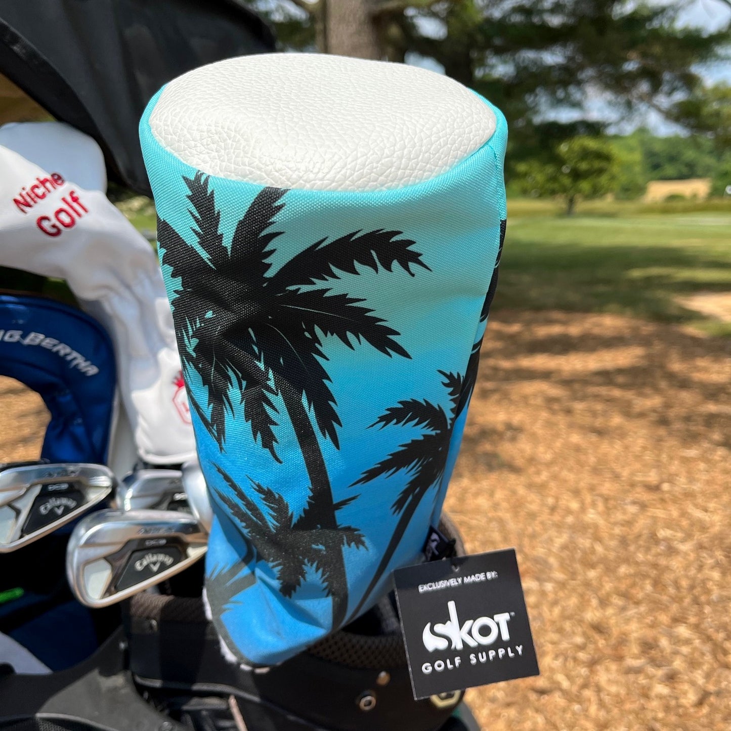 The Palms Barrel Golf Headcover