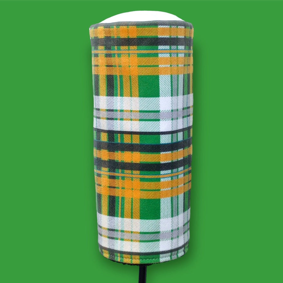 Y&G Plaid Golf Barrel Headcover