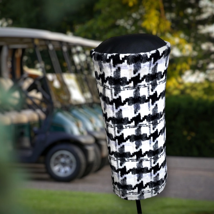 Big Houndstooth Golf Barrel Headcover