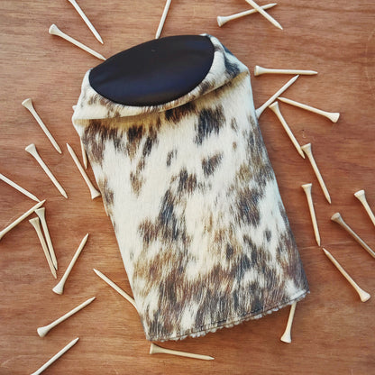 Cowhide Golf Barrel Headcover