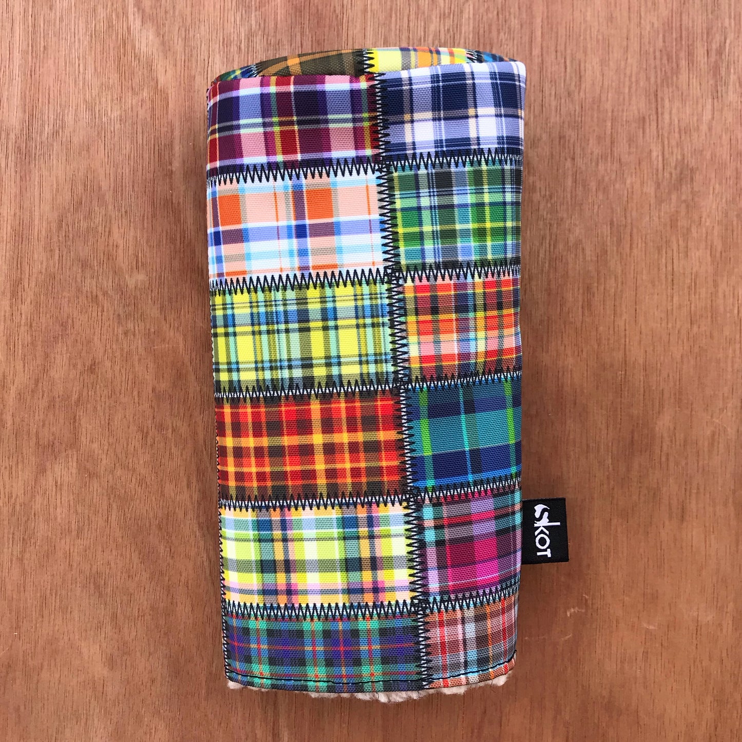 Power of Plaid Barrel Golf Headcover