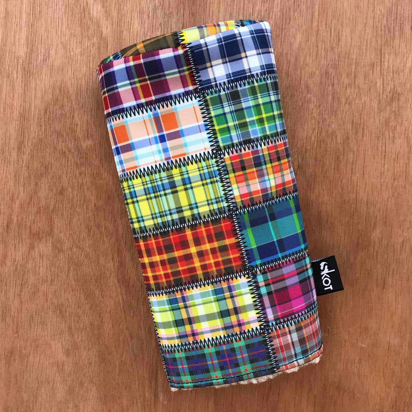 Power of Plaid Barrel Golf Headcover