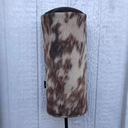 Cowhide Golf Barrel Headcover