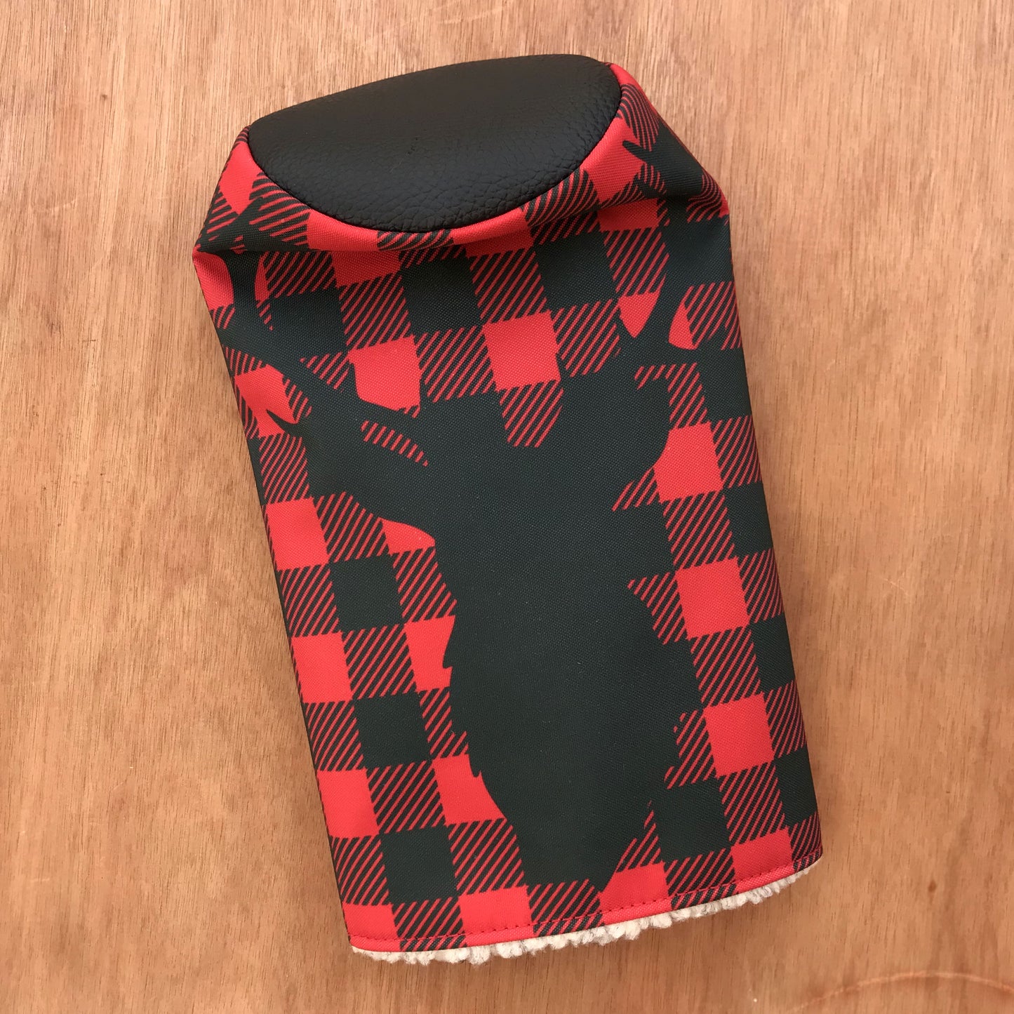 Antlers & Plaid Golf Barrel Headcover