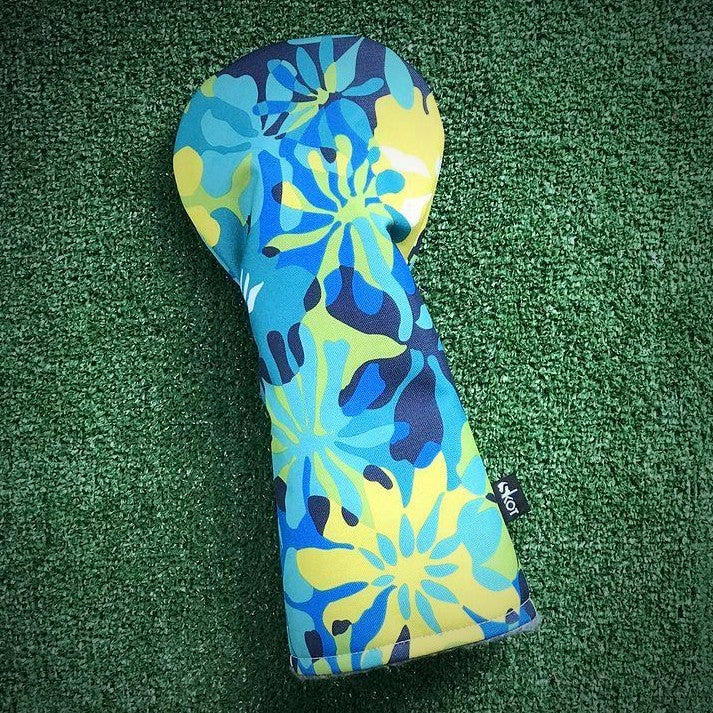 Tropical Blue Sleeve Golf Headcover