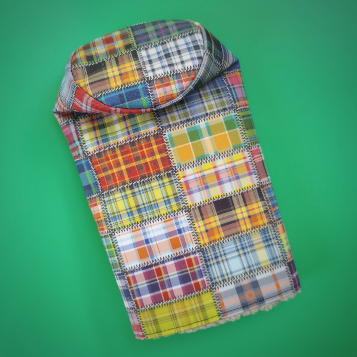 Power of Plaid Barrel Golf Headcover